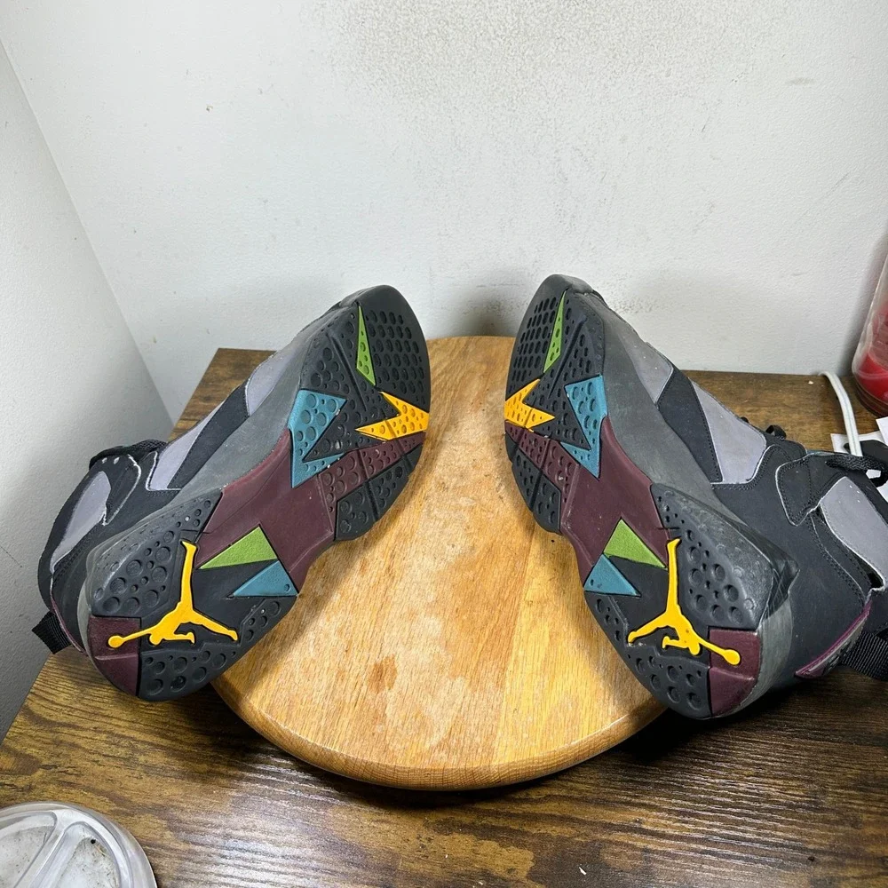 Nike Air Jordan 7 Retro Bordeaux 2015 Mens Size 12 Black Graphite 304775-034